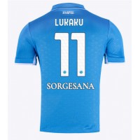 Stroje piłkarskie SSC Napoli Romelu Lukaku #11 Koszulka Podstawowej 2024-25 Krótki Rękaw